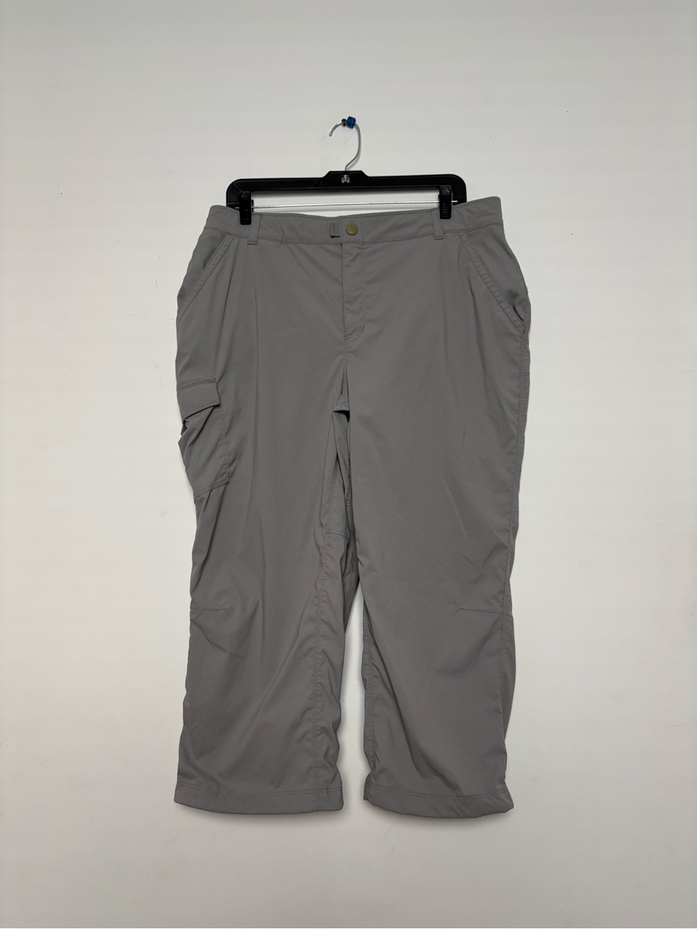 L.L. Bean Women’s Large Tropicwear Hiking Capri Pants Grey Lightweight New - Picture 6 of 11